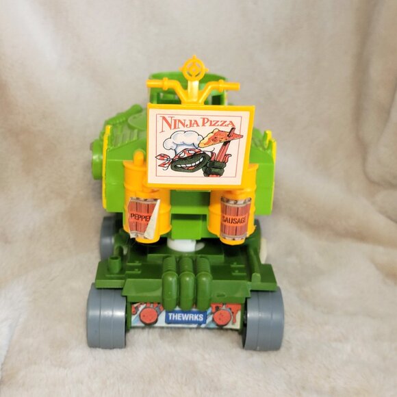 Teenage Mutant Ninja Turtles Pizza Thrower Vintage - Display Or Parts Only - Picture 12 of 15